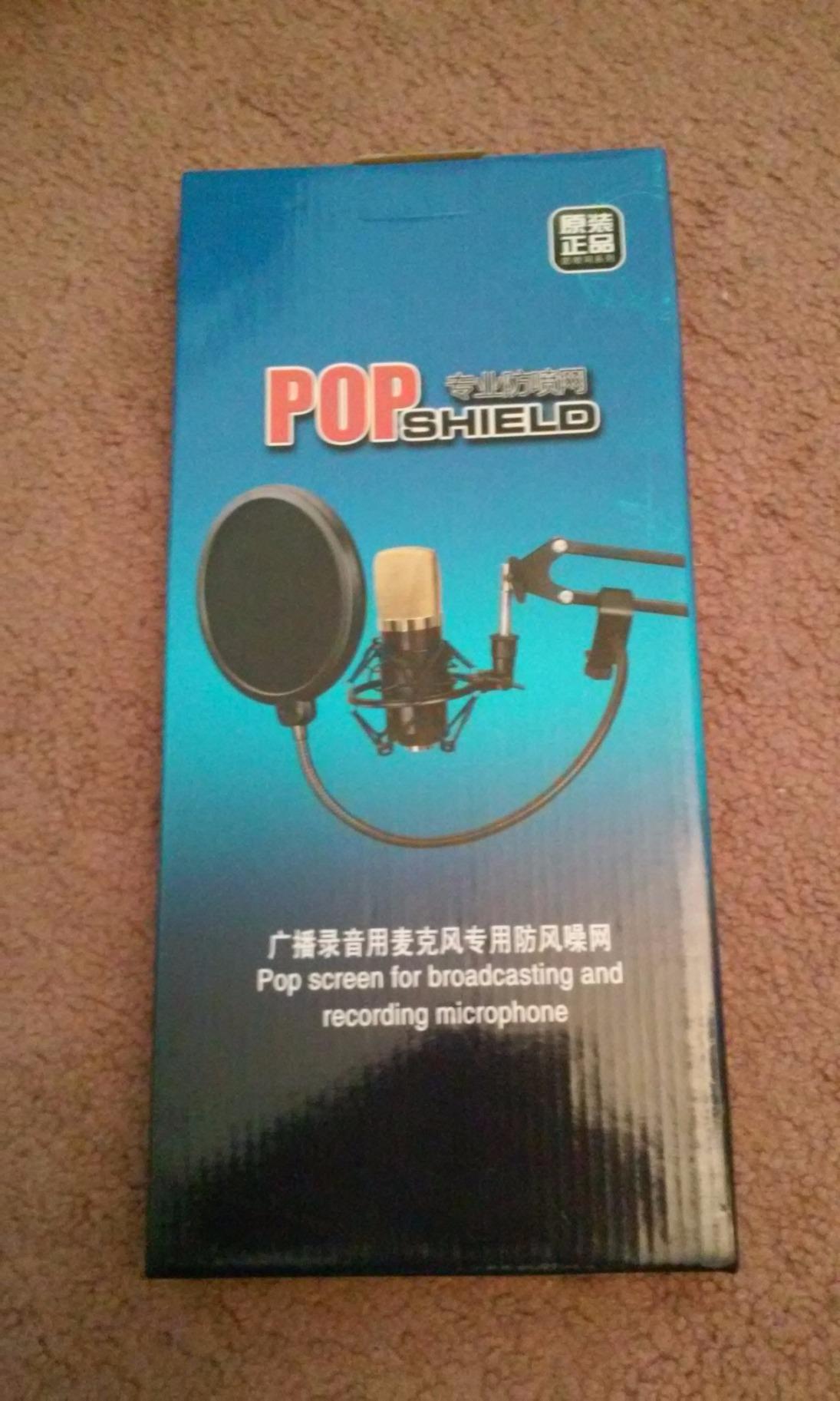 Studio Microphone Pop Filter Round Shape Mic Wind Mask Shield Screen customer photo 2