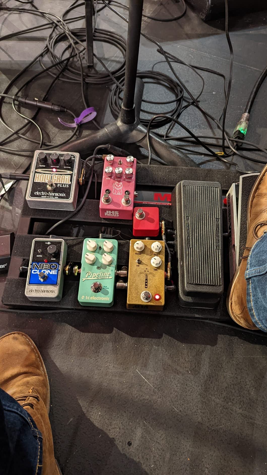 JHS Pedals Morning Glory V4 Overdrive Guitar Effects Pedal, Gold customer photo 2