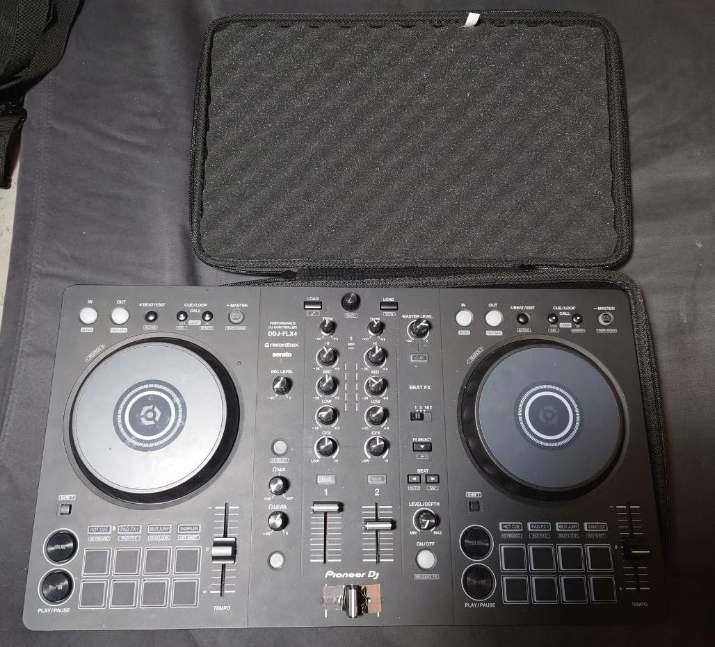 khanka Hard Travel Case Replacement for Pioneer PRO DJ (DDJ-FLX4) 2-deck Rekordbox Pioneer Smart DJ Controller customer photo 1