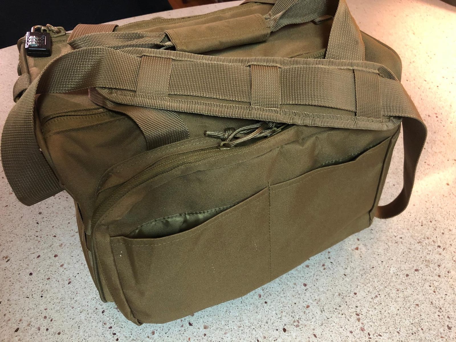Tactical Gun Range Bag Deluxe Pistol Shooting Range Duffle Bags customer photo 1