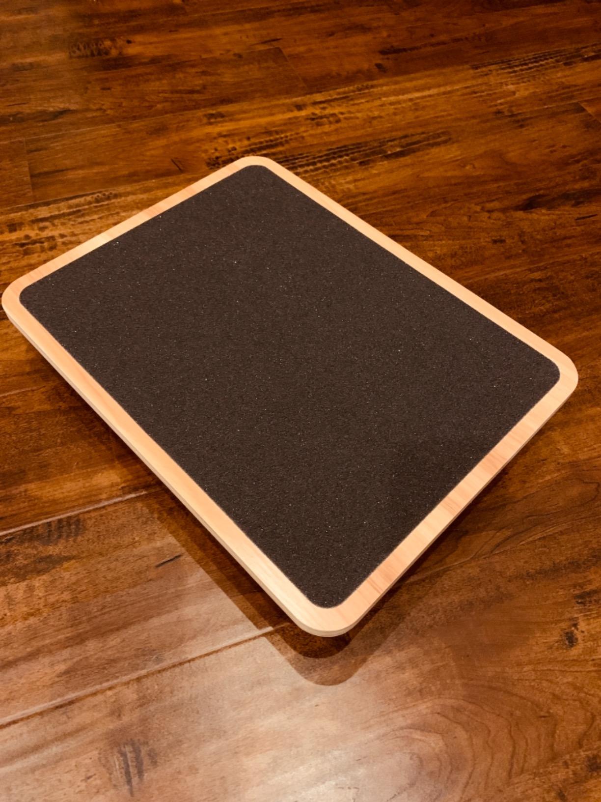 StrongTek Wooden Balance Board, Basic Rocker or Advanced 360° Wobble, Non-Slip Surface, Ankle Rehab, Physical Therapy, Core Stability and Balance Training customer photo 2