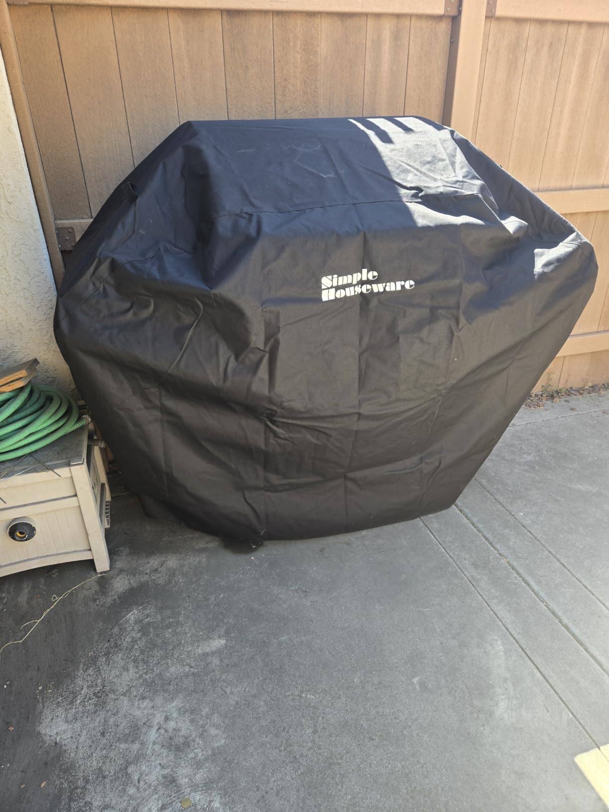 Simple Houseware 58 in. Heavy-Duty BBQ Gas Grill Cover, Waterproof customer photo 2