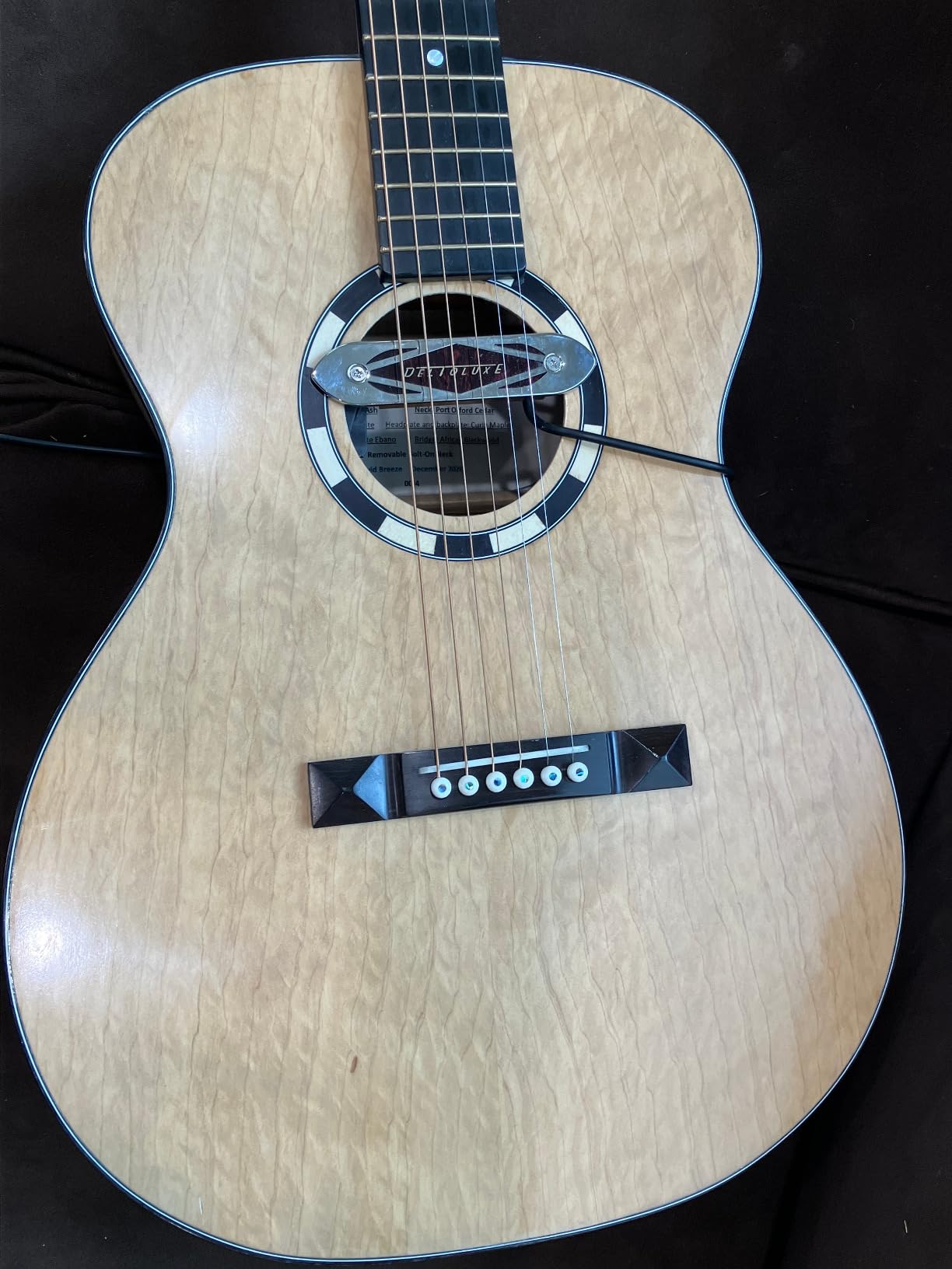 Gretsch® Deltoluxe Acoustic Soundhole Pickup customer photo 2