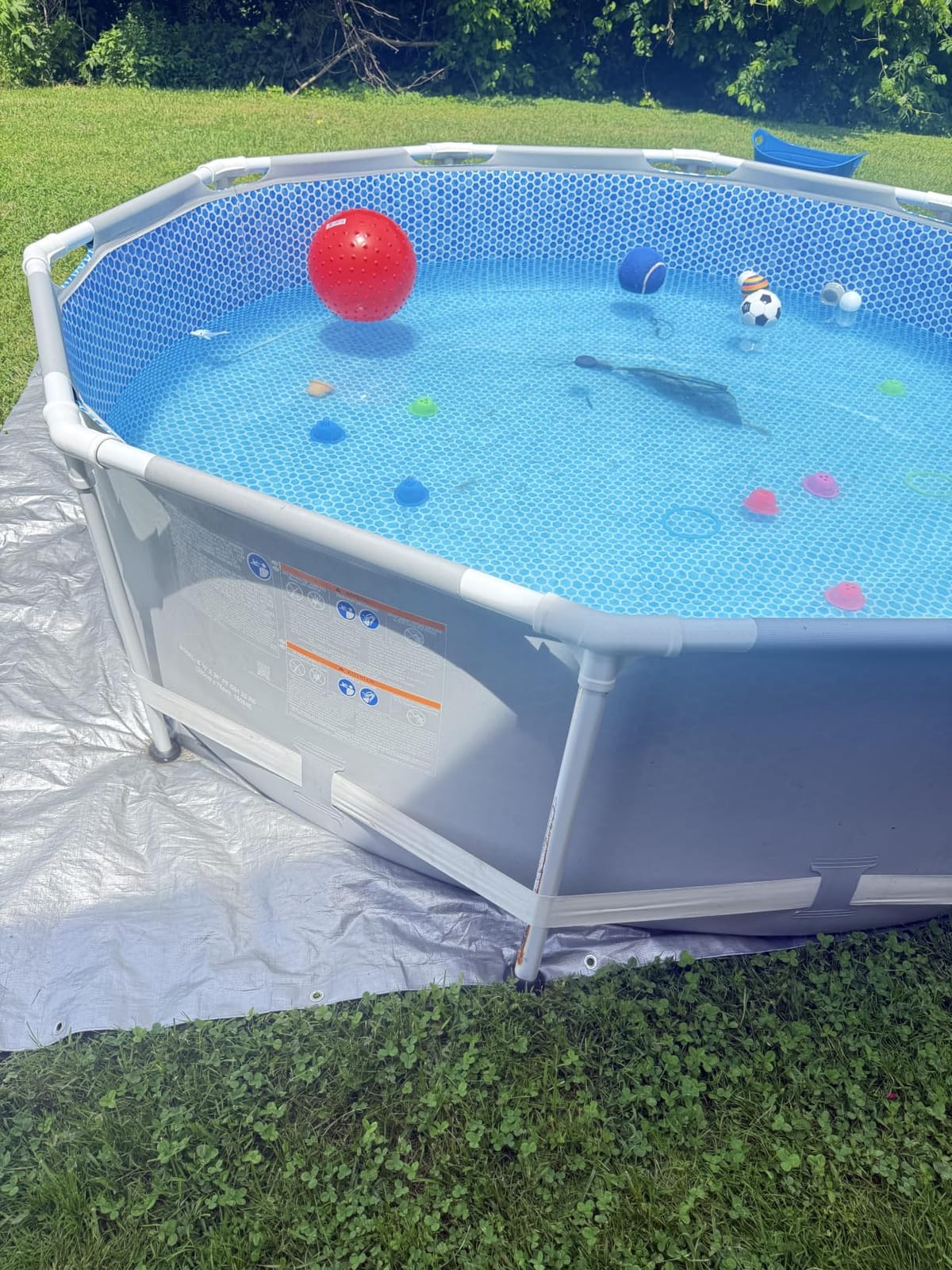 INTEX Prism Frame 10ft x 30in Round Above Ground Swimming Pool Set w/Pump customer photo 1