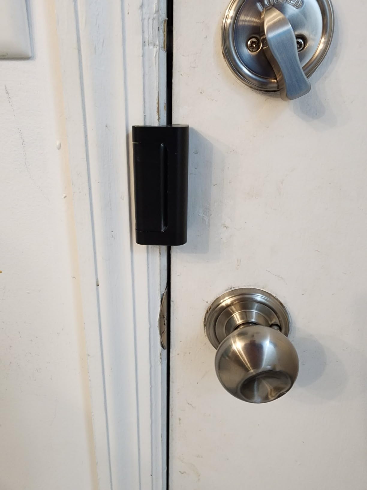 Door Locks for Front Door Reinforcement Lock Home Security Door Lock Latch customer photo 2