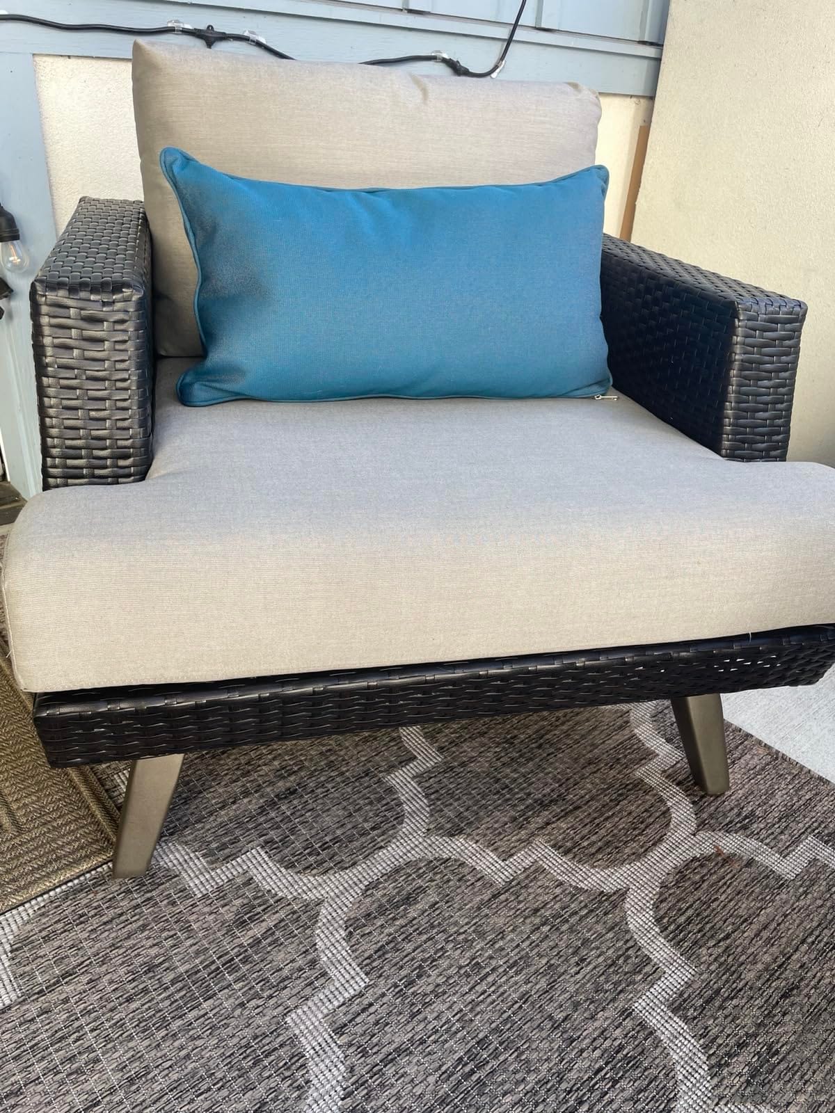 Vailge Patio Loveseat Cover 2-Seater & Outdoor Sofa Couch Cover Waterproof customer photo 1