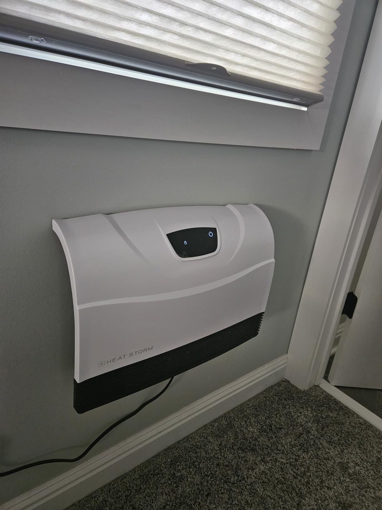 Heat Storm HS-1500-PHX-WIFI Infrared Heater, Wifi Wall Mounted customer photo 1