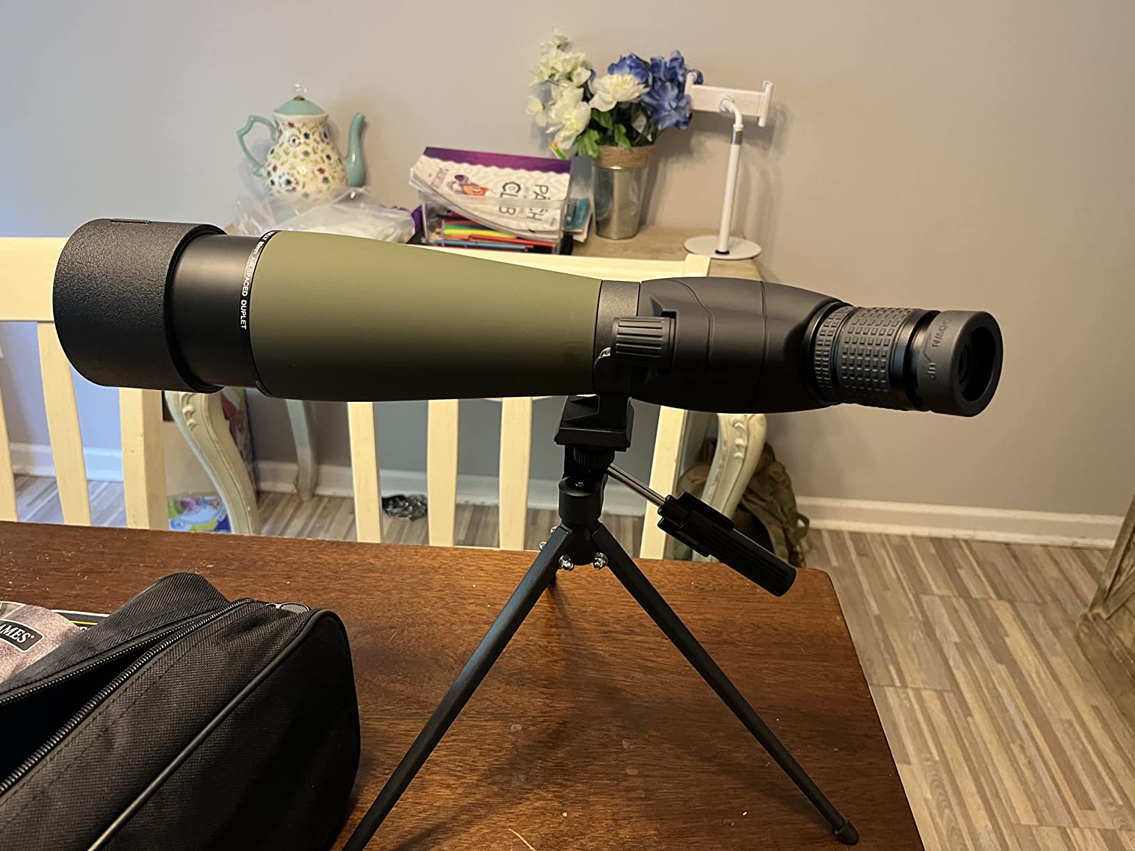 Gosky Flagship DiamondEdge Spotting Scope 20-60x80 for Bird Watching | Waterproof Spotter Scope with Tripod, Phone Adapter, Carrying Bag - BAK4 High Definition for Target Shooting Wildlife Viewing customer photo 2