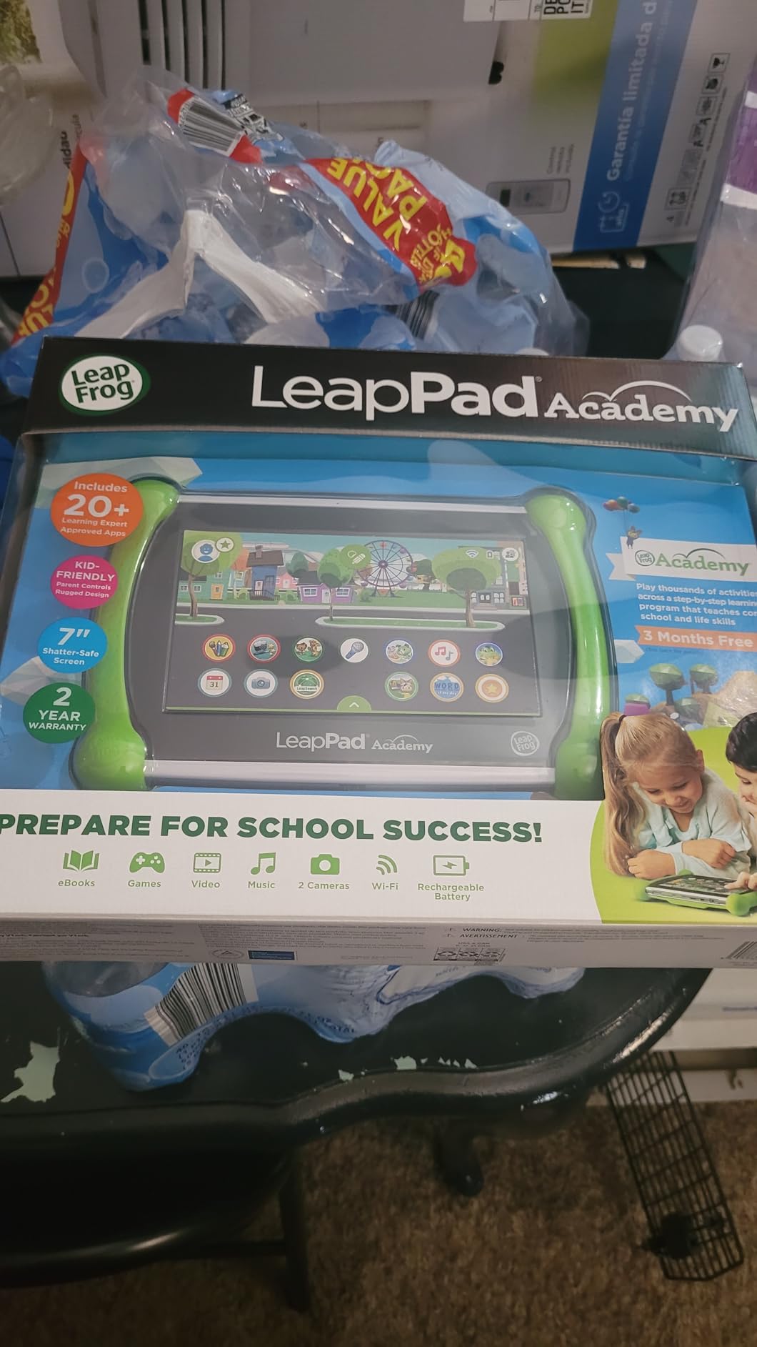 LeapFrog LeapPad Academy Kids’ Learning Tablet, Green customer photo 1