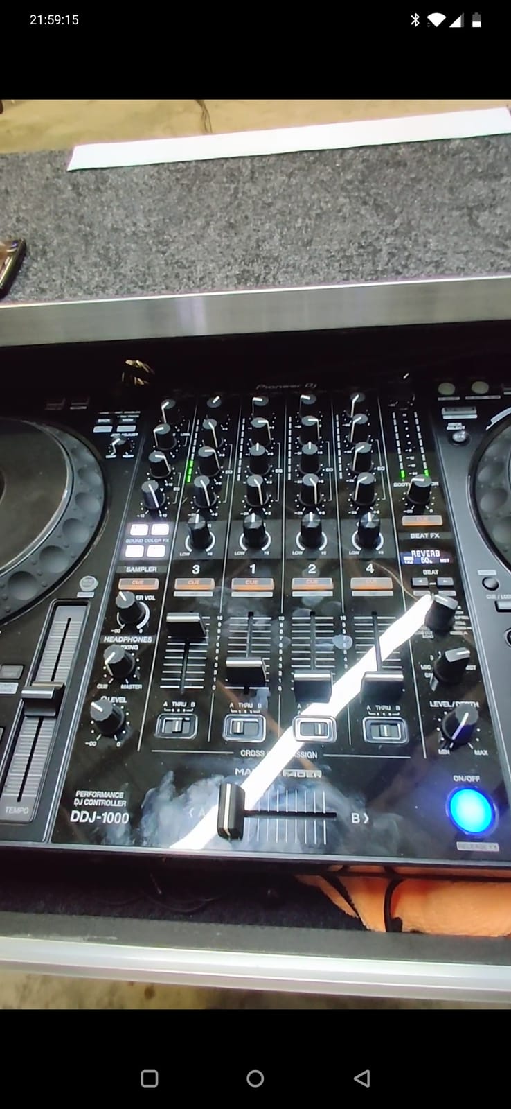 Flight Case Fits Pioneer DDJ-1000 with Glide Laptop Stand - Harmony Cases customer photo 1