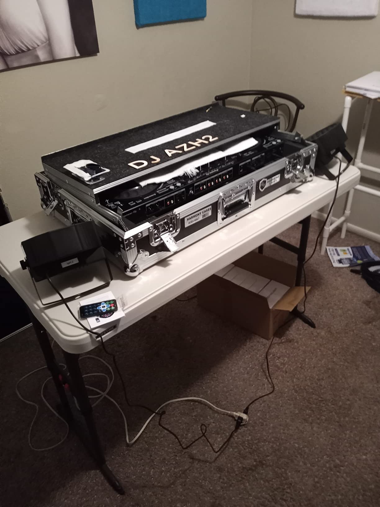Flight Case Fits Pioneer DDJ-1000 with Glide Laptop Stand - Harmony Cases customer photo 2