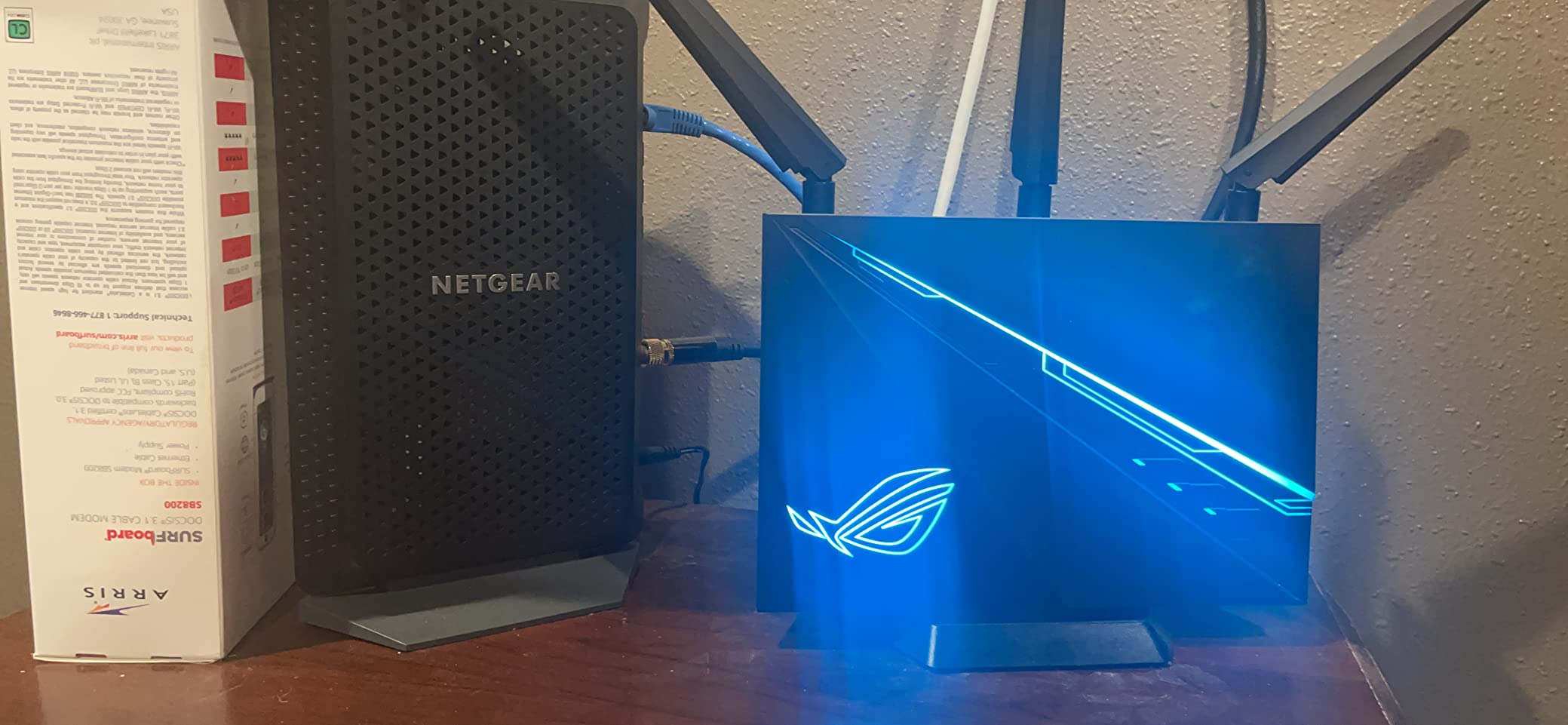ASUS ROG Rapture WiFi Gaming Router (GT-AC2900) - Dual Band Gigabit Wireless Internet Router, NVIDIA GeForce Now, Aura RGB, Gaming & Streaming, AiMesh Compatible, Lifetime Internet Security customer photo 2