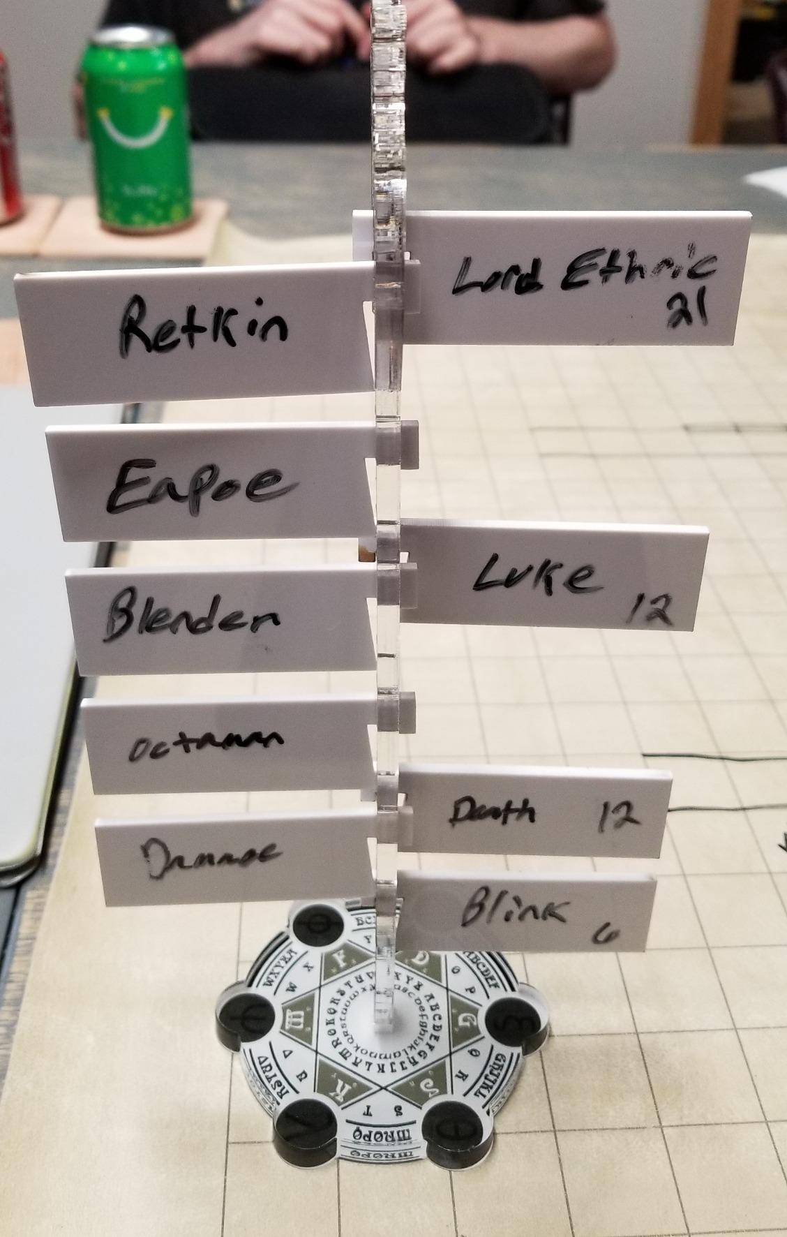 CZYY DND Initiative Tracker, Sword in Stone Turn Order Display customer photo 1