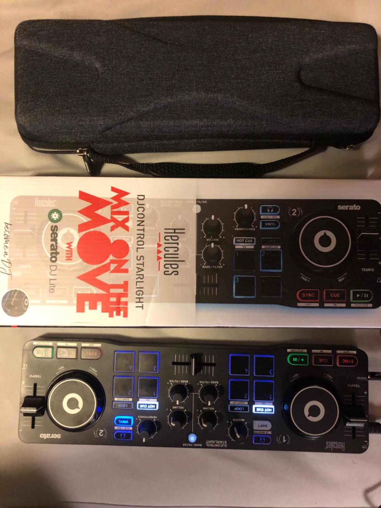 Aproca Hard Storage Travel Case, for Hercules DJControl Mix – Bluetooth Wireless DJ Controller customer photo 2