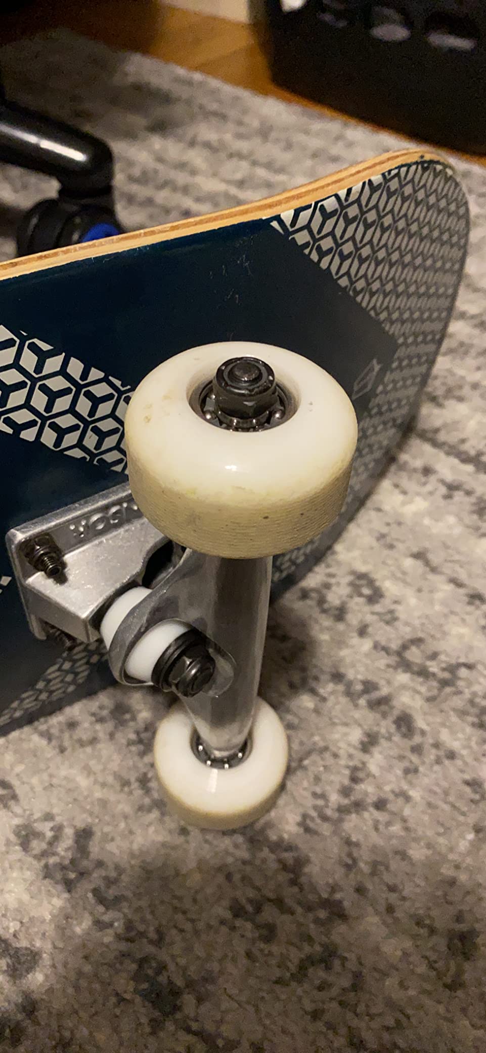 52mm Skateboard Wheels Hardness 95A Polyurethane Trick Skating Wheel Free 608 Bearings and Spacers Set of 4 customer photo 1