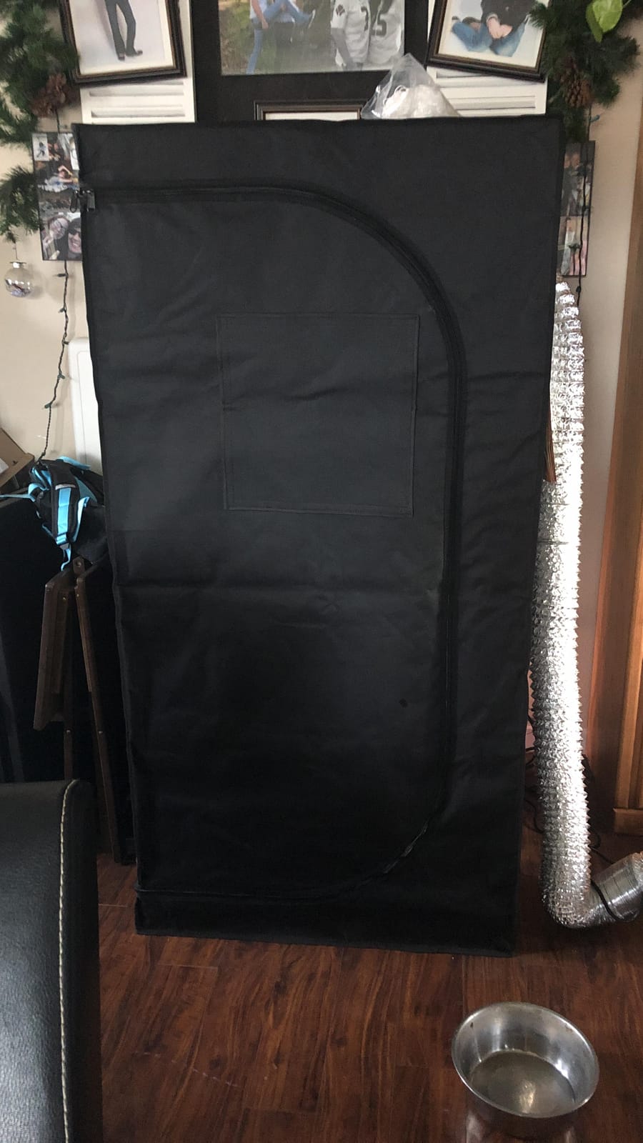 Grow Tent Kit Complete 4X2X6 FT (Heigth Increase),S100 LED Grow Light GrowTent Complete System with Clip Fan+LED Light+Grow Tent+Humidifier+Clip Fan+Drip Kit+Heater+4