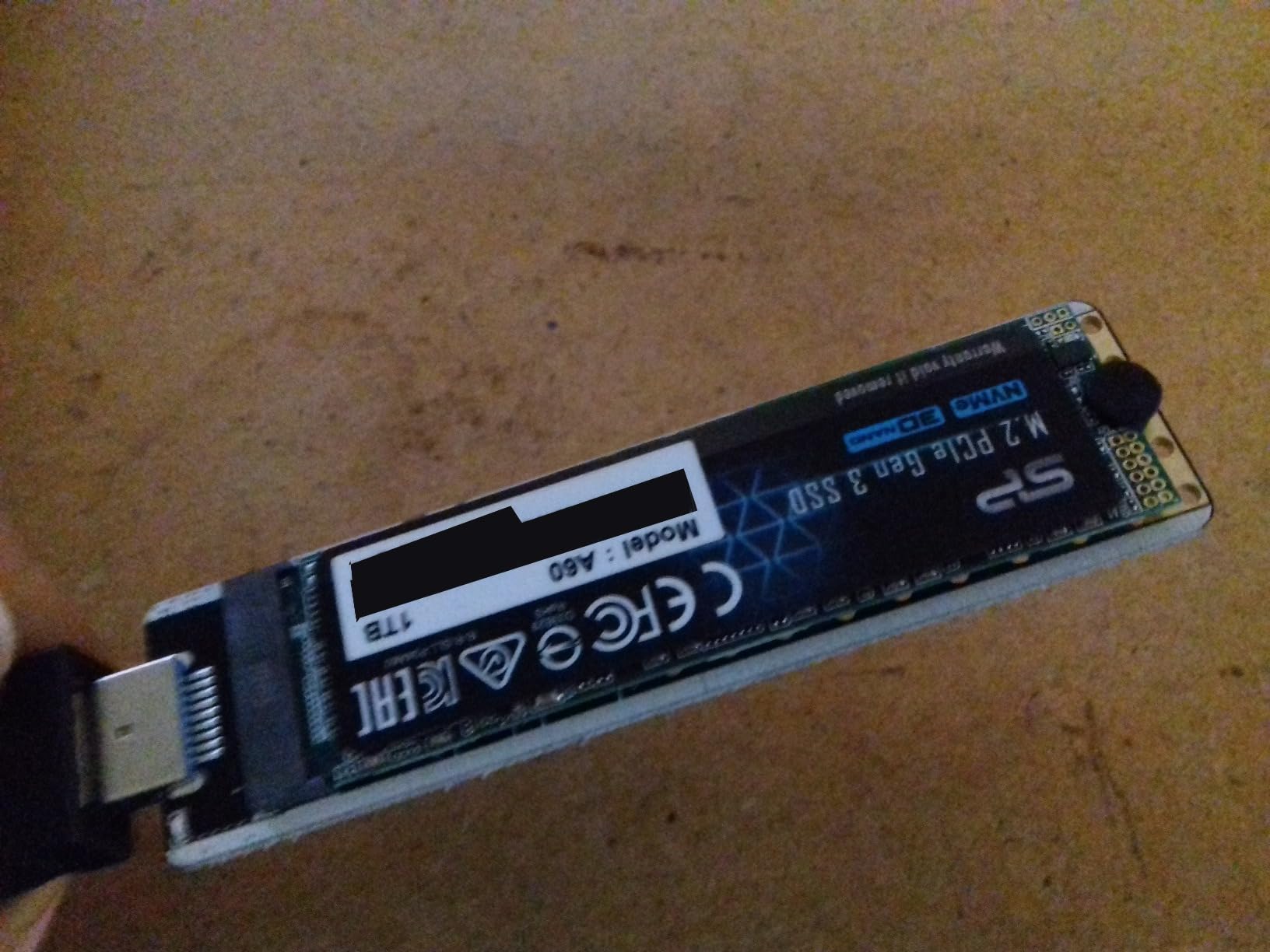 Silicon Power 1TB - NVMe M.2 PCIe Gen3x4 2280 SSD (SP001TBP34A60M28) customer photo 2