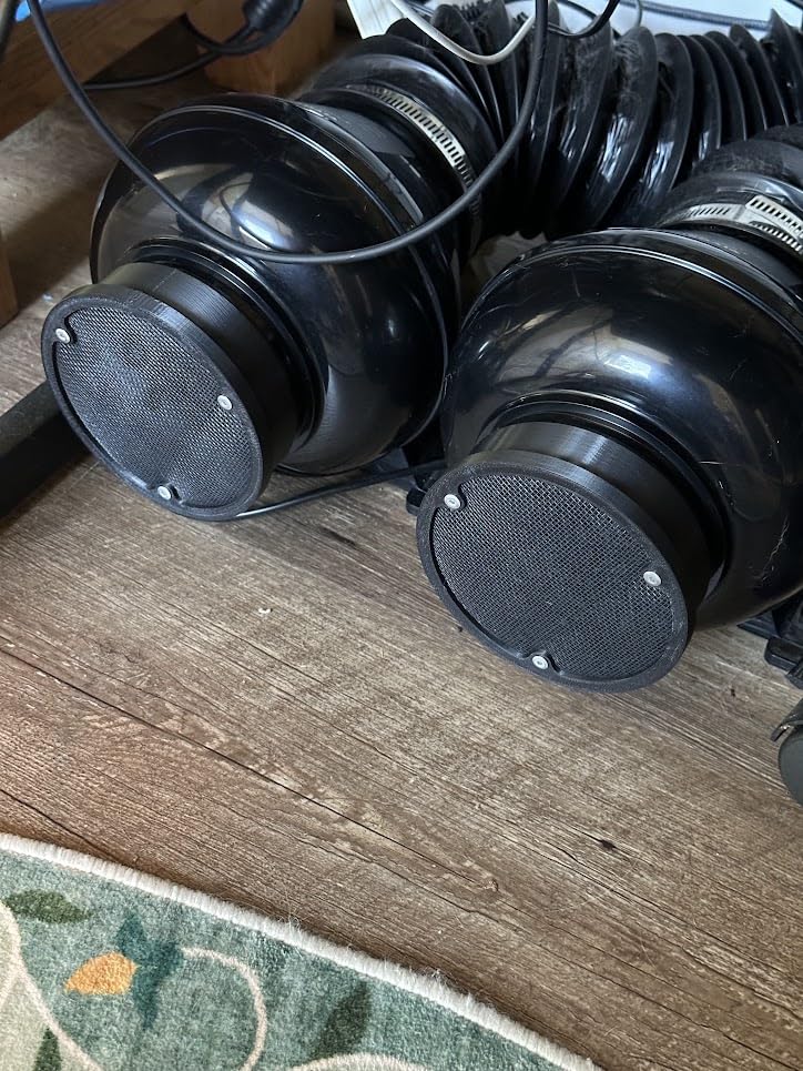 Air Duct Screen and Carbon Filter for 4 inch Air Ducts, Vents, Grow tents, or fresh air intakes; Pre-filtration for light duty odors and dust; Atomic Innovations customer photo 2
