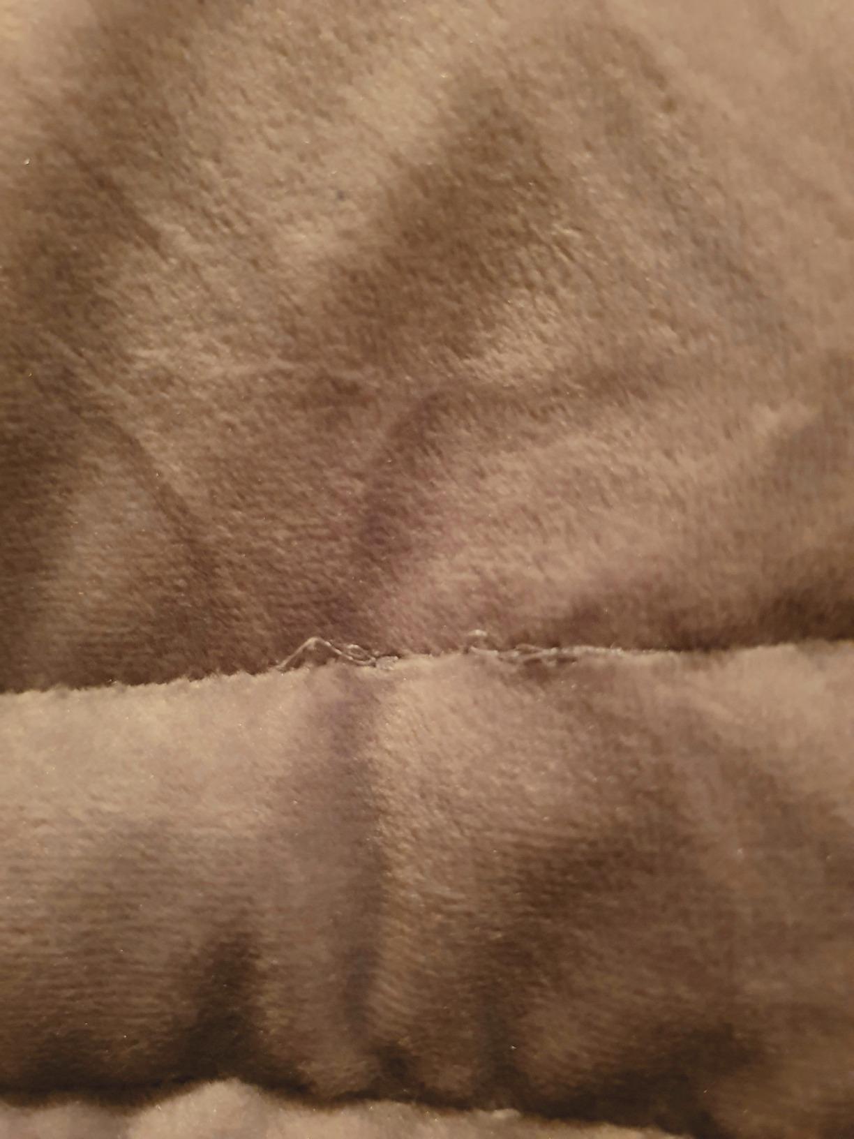 OMYSTYLE King Size Weighted Blanket 20lbs(88''x104'', Double-Sided), Reversible Weighted Blanket with Warm Short Plush and Cool Tencel Fabric for All Season Use - Carry Bag Included customer photo 2