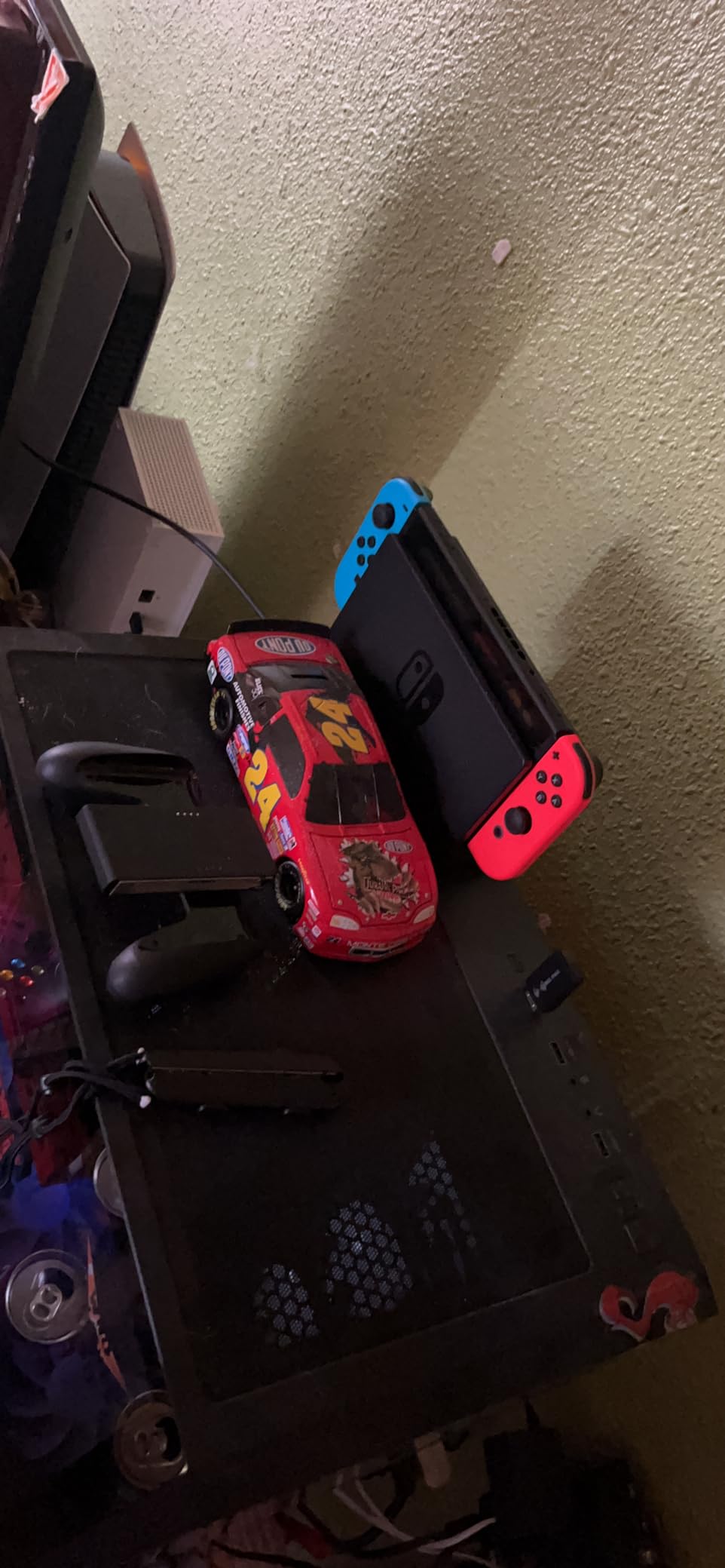Nintendo Switch Game Console - Black (HAC-001(-01) w/Blue & Red Joycon (Renewed) customer photo 2