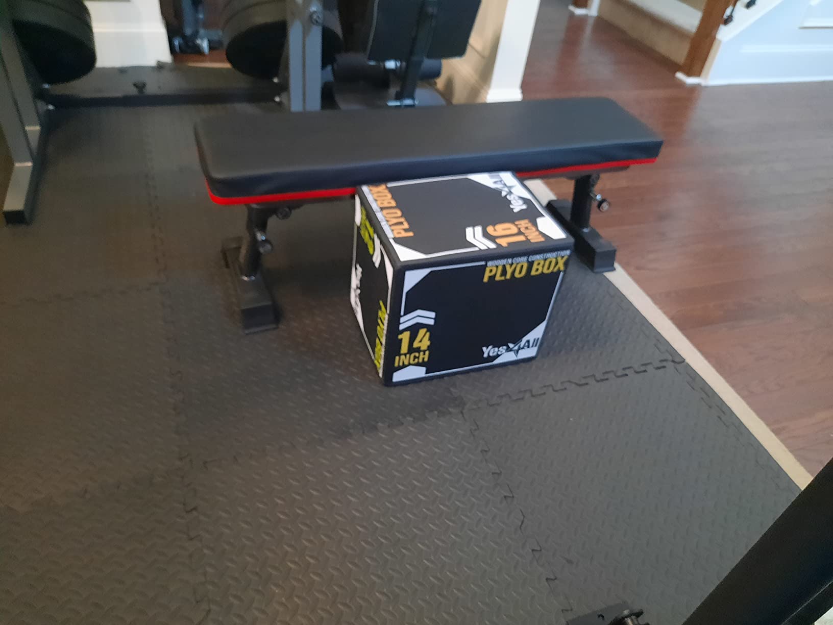 Yes4All 3-in-1 Soft-Padded Plyo Box with Wooden Core customer photo 1