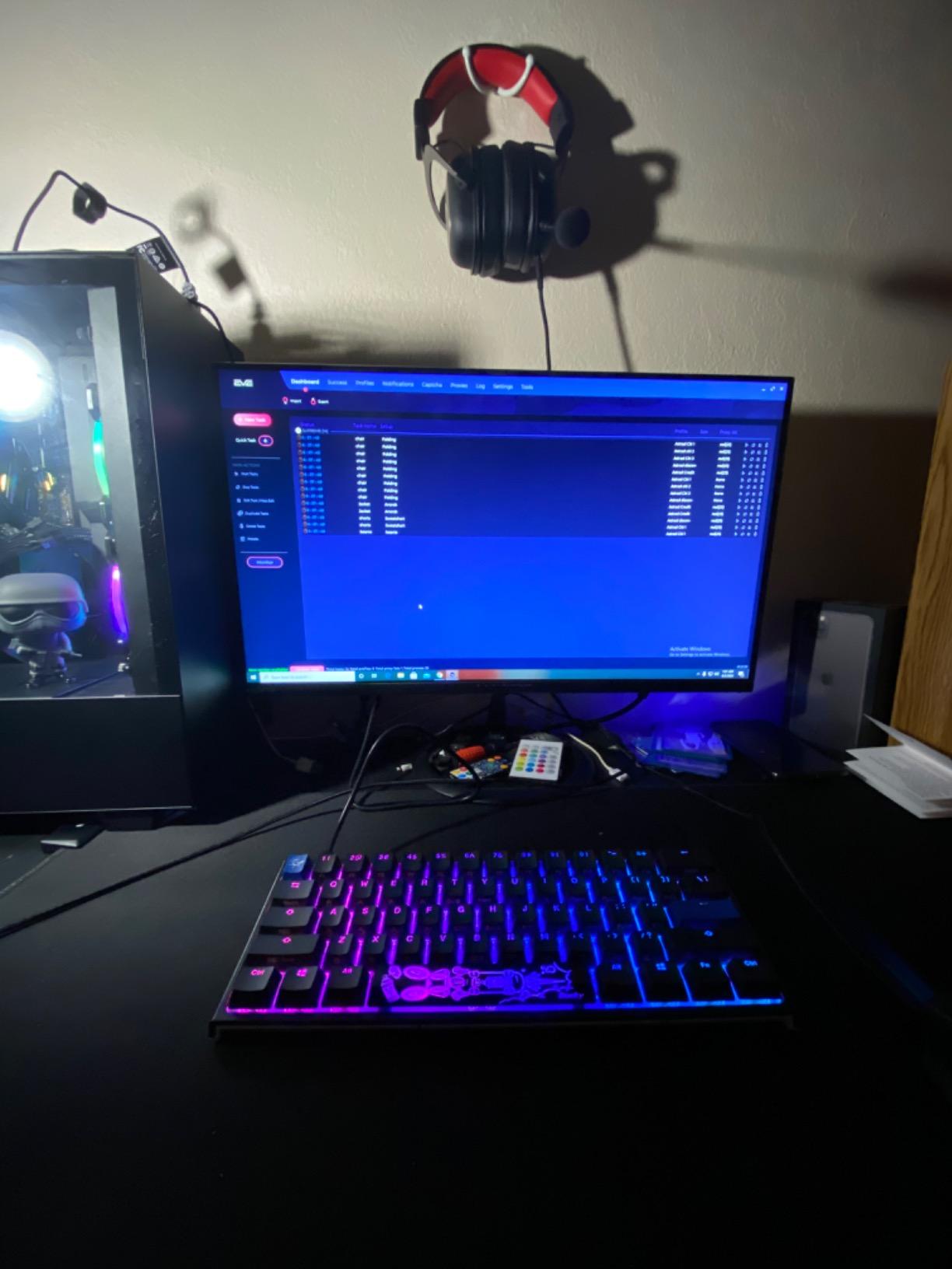 Sceptre NEW 25-inch 1ms Gaming LED Monitor HDMI DP (DisplayPort) up to 240Hz Build-in Speakers, Machine Black 2025 (E255B Series) customer photo 1