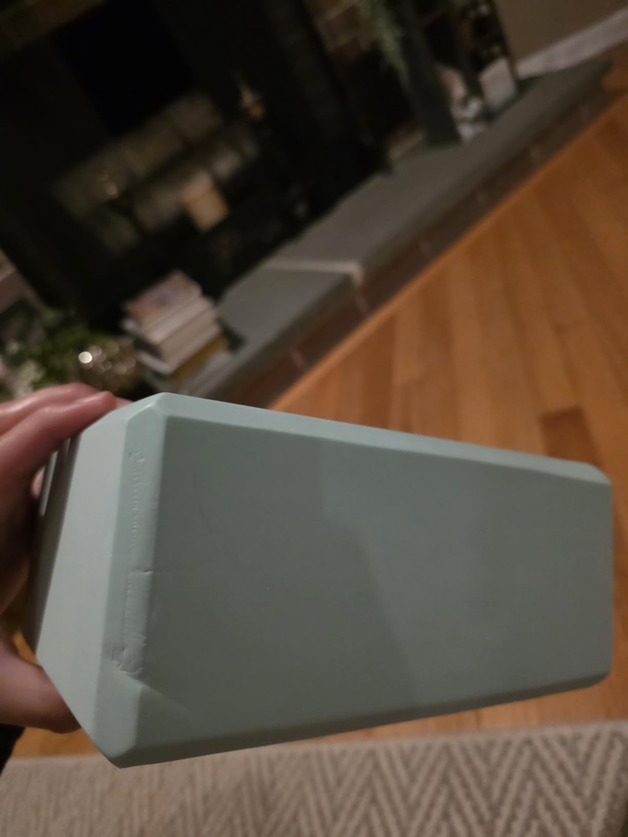 Gaiam Yoga Block - Supportive Latex-Free Eva Foam - Soft Non-Slip Surface with Beveled Edges for Yoga, Pilates, Meditation customer photo 1