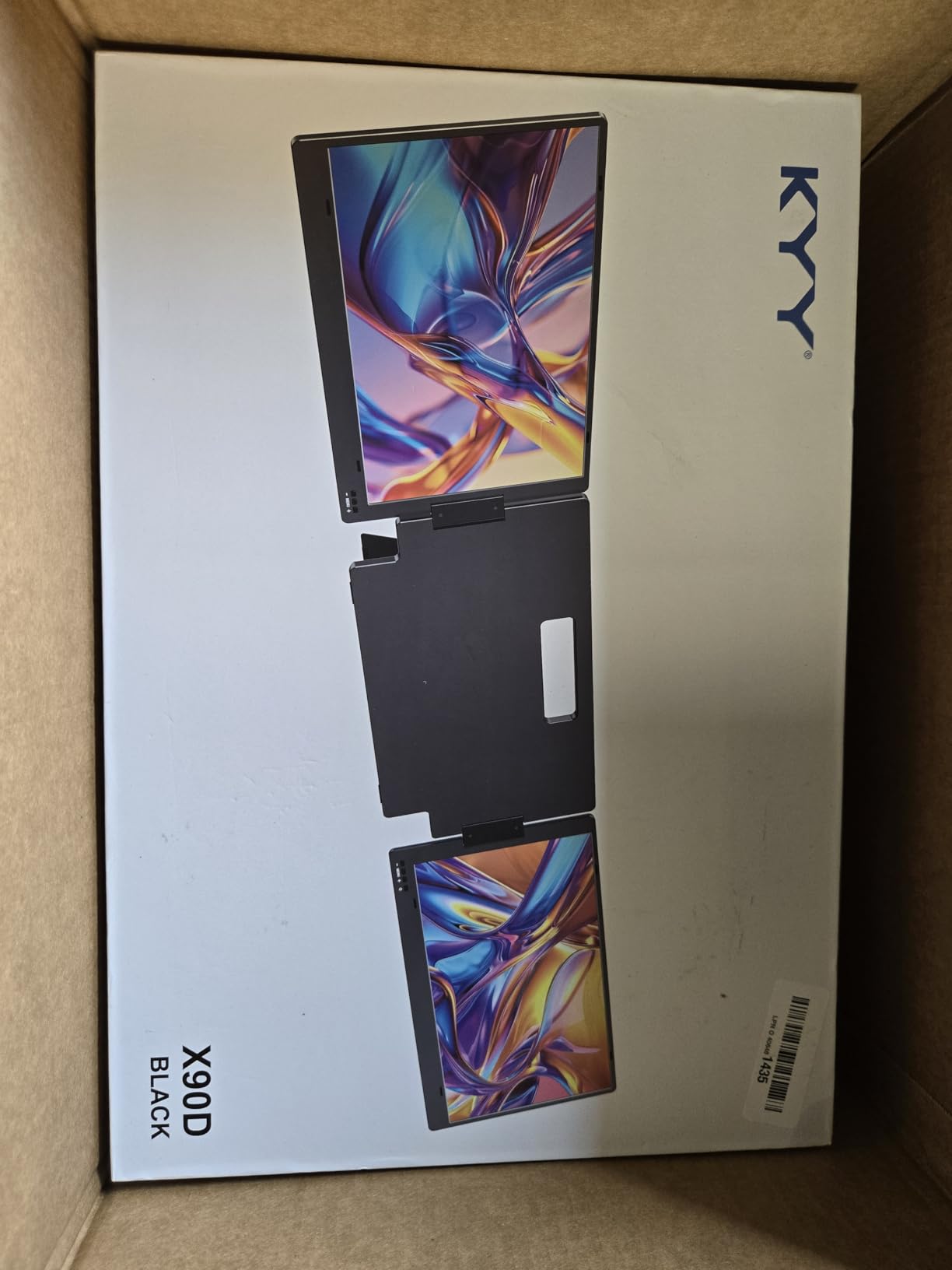 KYY Portable Monitor 15.6'' FHD 1080P USB C HDMI Gaming Monitor customer photo 1
