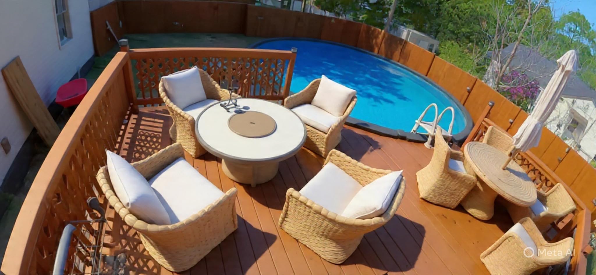 ULTCOVER Waterproof Patio Chair Cover, 32W x 34D x 34H in customer photo 1