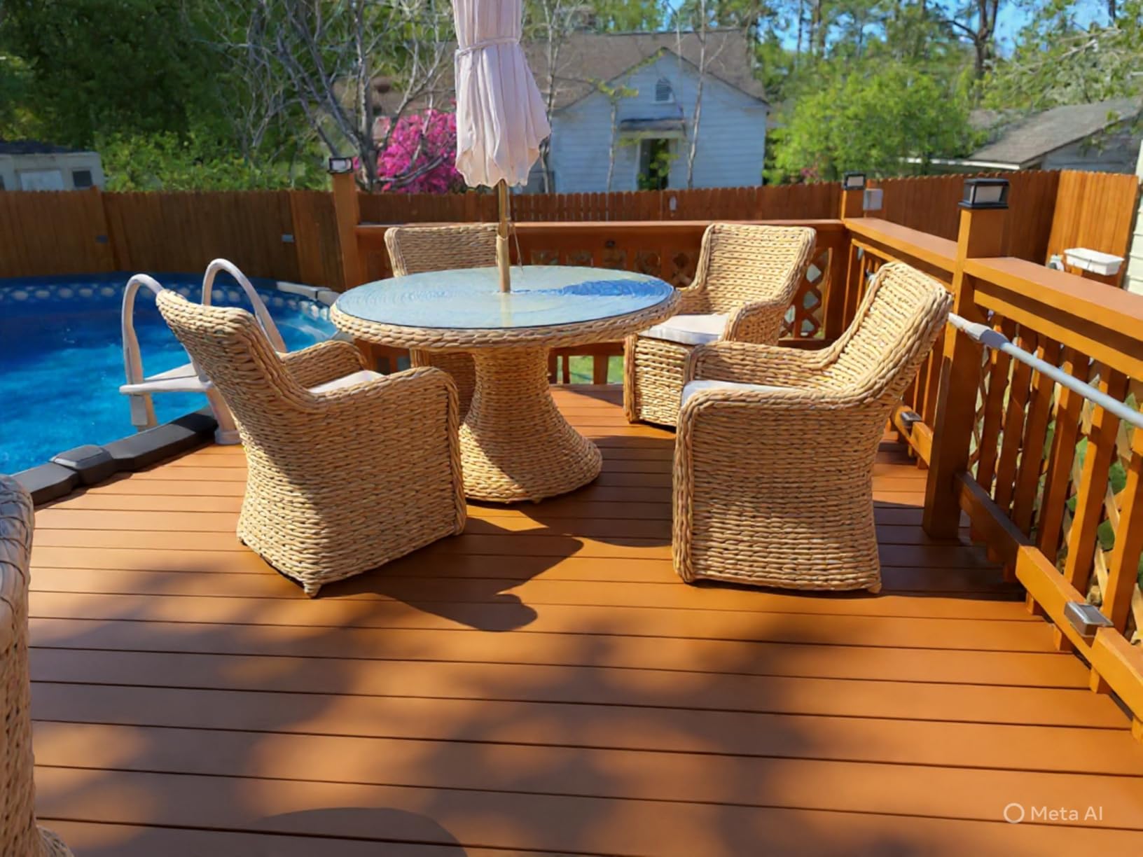 ULTCOVER Waterproof Patio Chair Cover, 32W x 34D x 34H in customer photo 2