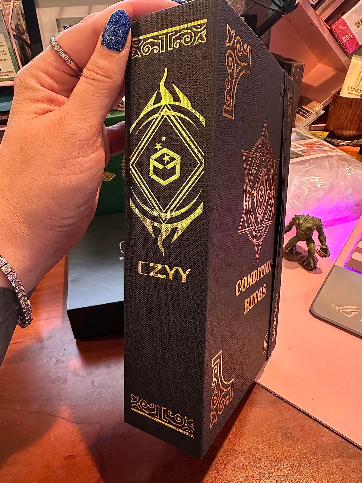 CZYY DND Condition Rings, 96 Status Effect Markers with Storage Box customer photo 2