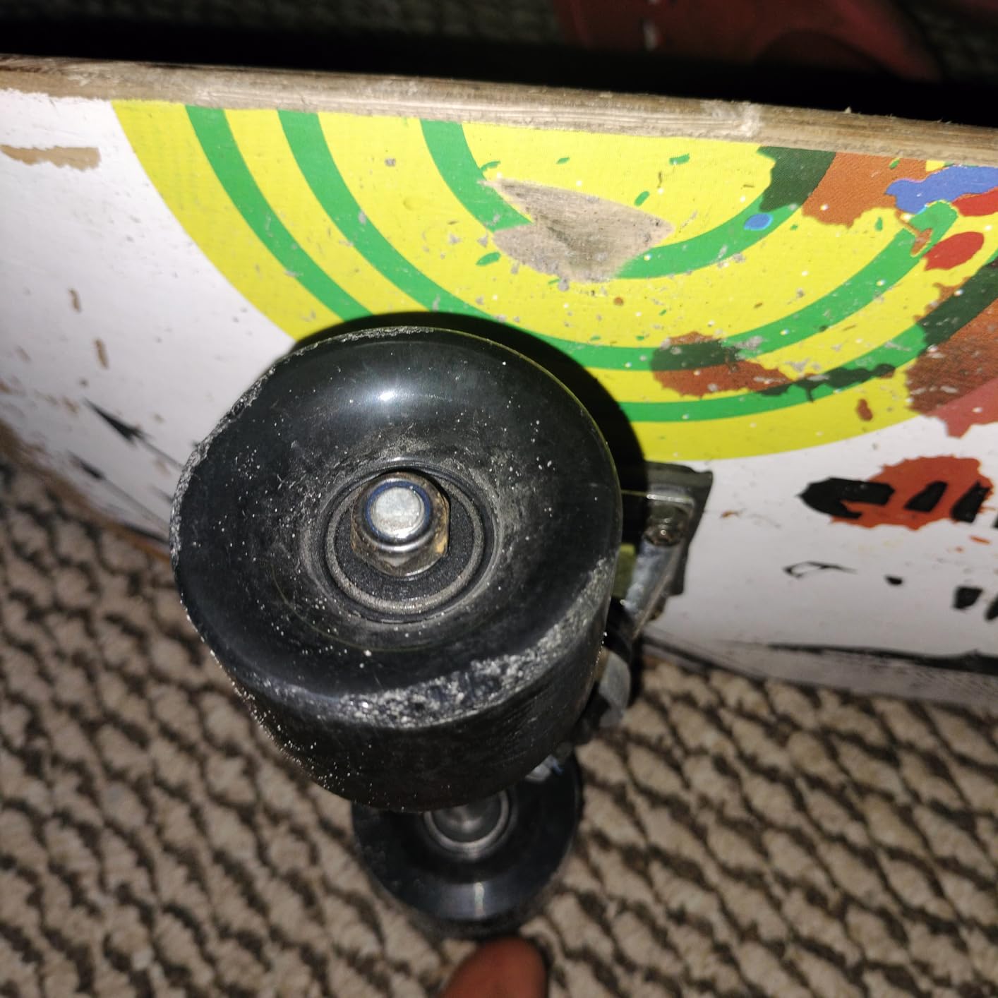 60mm Longboard Skateboard Wheels Hardness 78A Polyurethane Cruising Wheel Free 608 Bearings and Spacers Set of 4 customer photo 1