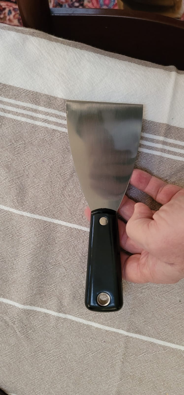 Amazon Basics Flex Professional Grade Putty Knife Scraper with Carbon Steel Blade, 2