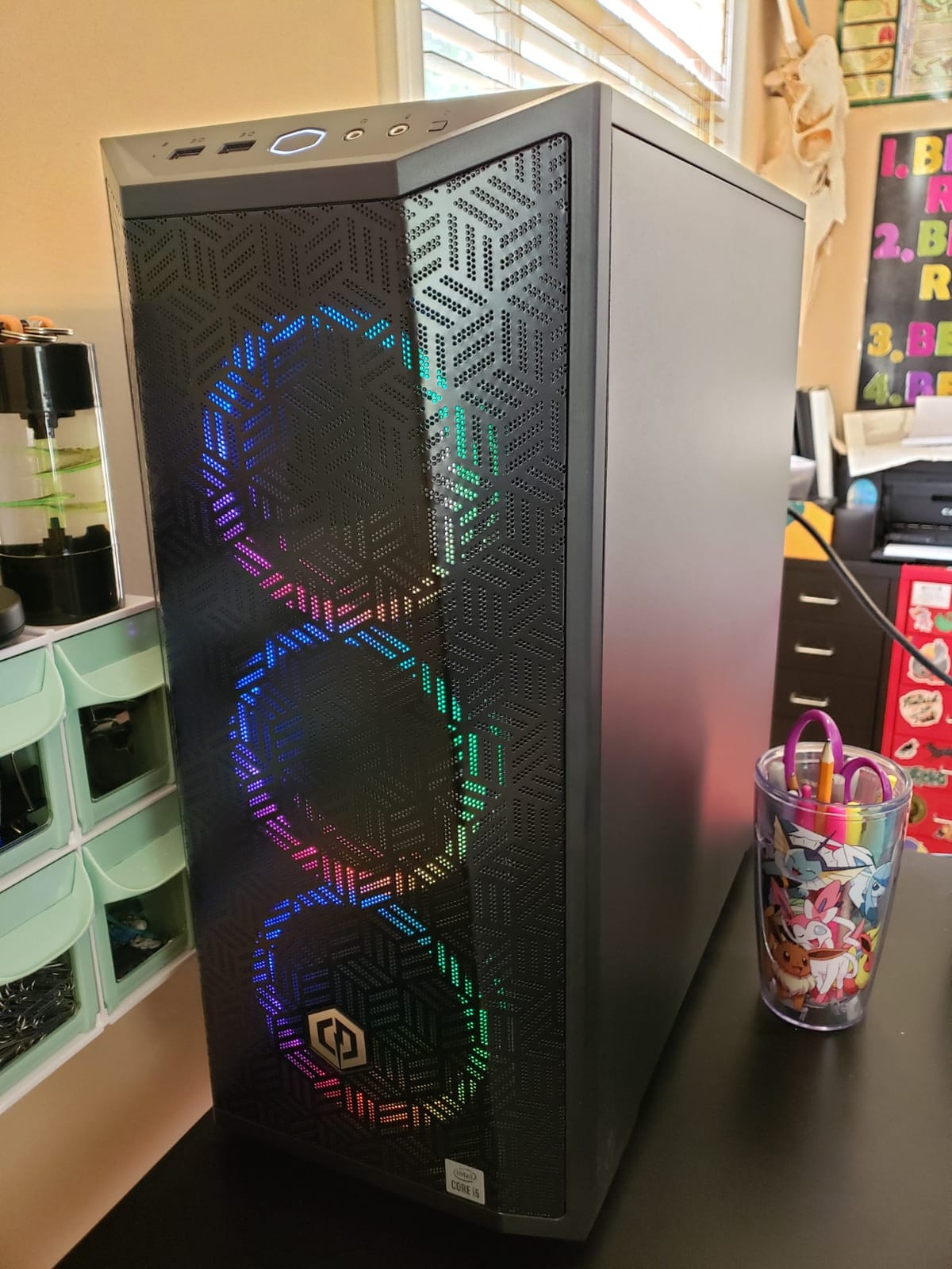 CyberpowerPC Gamer Xtreme VR Gaming PC, Intel i5-10400F 2.9GHz, GeForce GTX 1660 Super 6GB, 8GB DDR4, 500GB NVMe SSD, WiFi Ready & Win 10 Home (GXiVR8060A10) customer photo 2