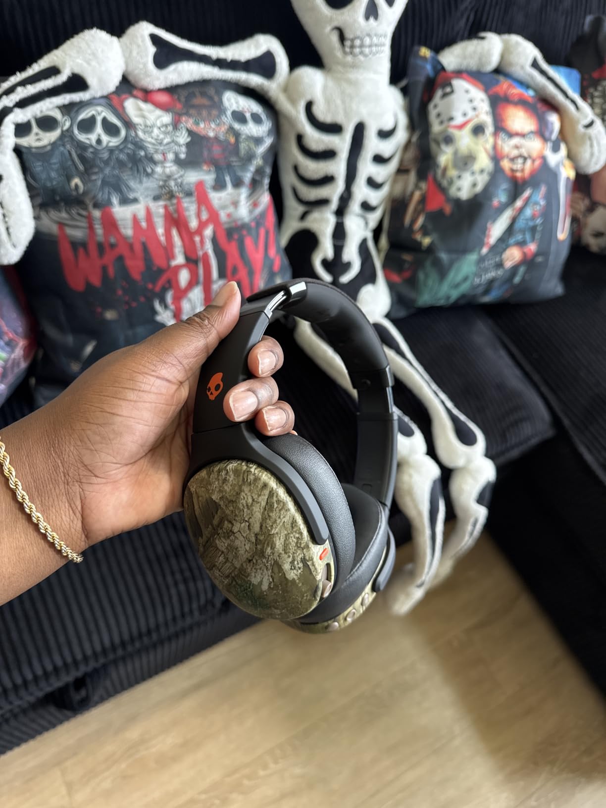 Skullcandy Crusher Evo Wireless Multi-Sensory Bass Headphones - True Black customer photo 1