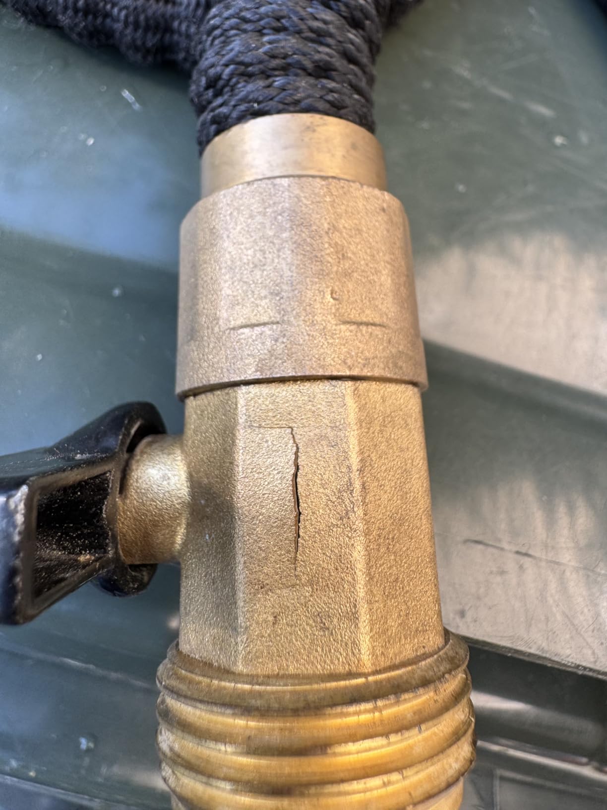 J&B XpandaHose 75ft Expandable Garden Hose, Lightweight, Brass Connectors customer photo 2