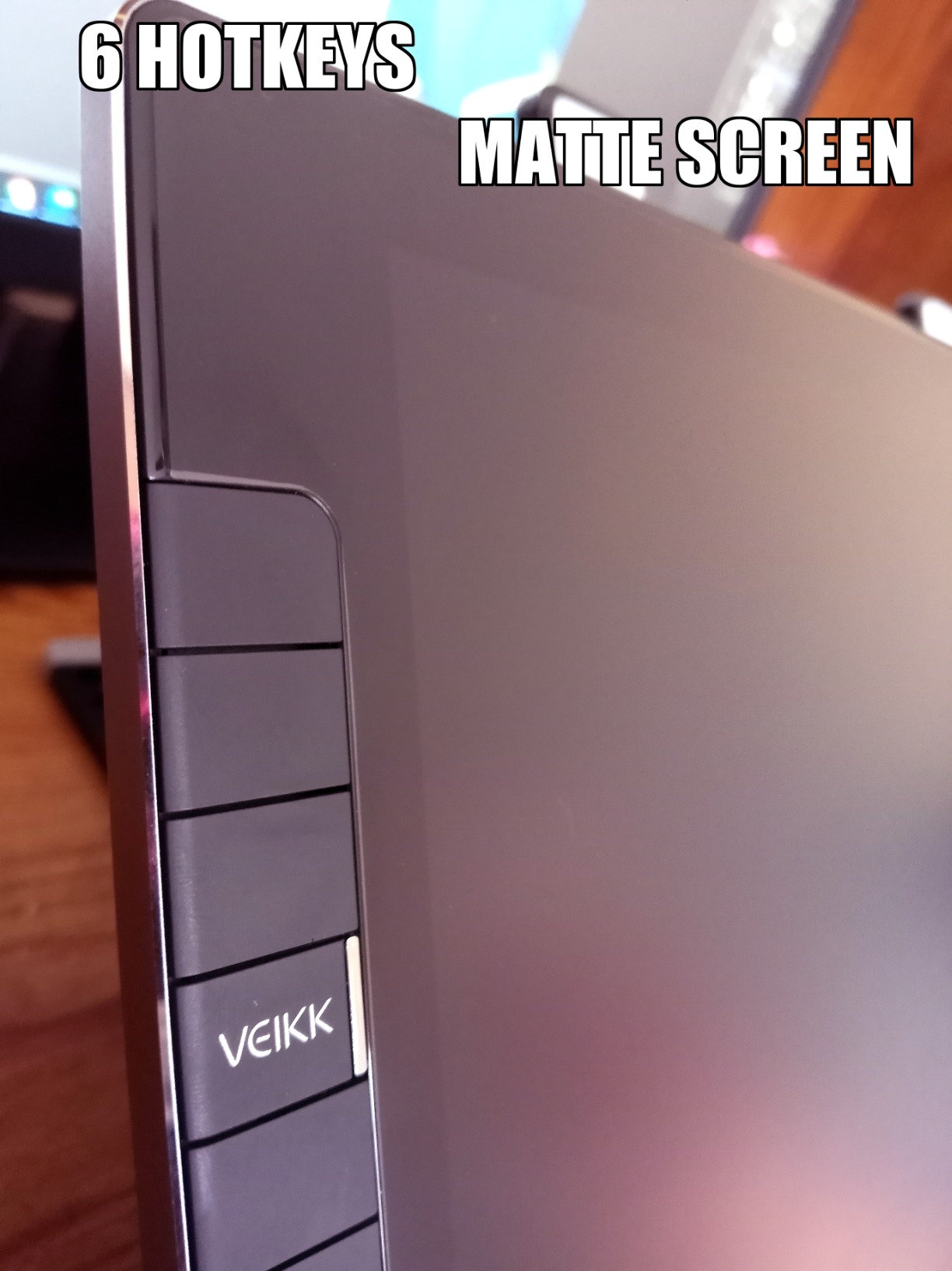 VEIKK VK1200 V2 Drawing Tablet with Screen,11.6'',16384 Pressure Sensitivity | Full-Laminated & Anti-Glare Drawing Monitor. 6 Customizable Keys, with 2 Battery Free Pens, 1 Glove. Requires PC Connection customer photo 1