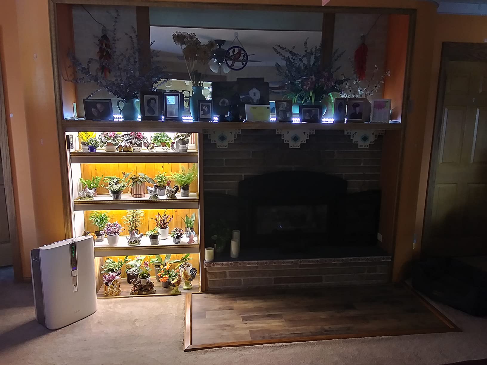 LED Grow Lights Strips for Indoor Plants with Auto ON & Off Timer, T5 Sunlike Full Spectrum Grow Lights Bar Growing Lamps for Greenhouse Shelves Hydroponics Succulent, 4 Dimmable Levels customer photo 2