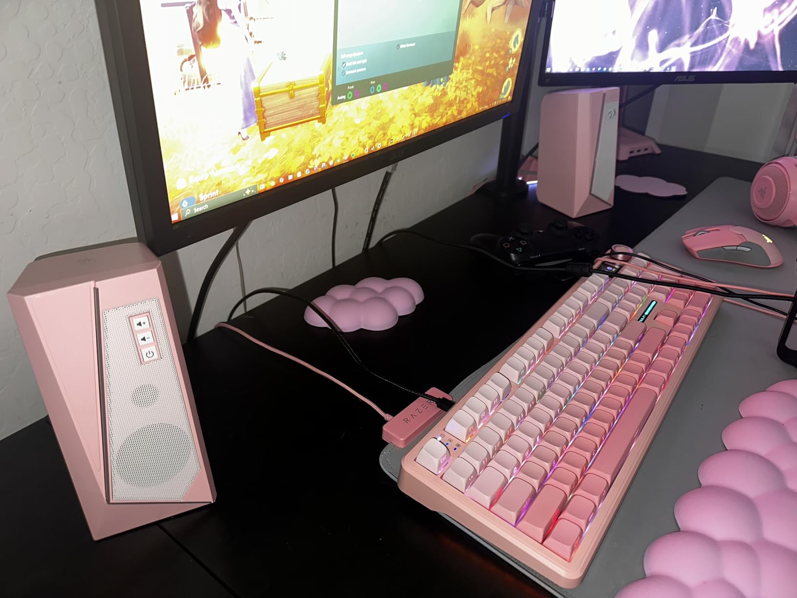 Redragon GS520 Wired 2.0 Channel Stereo Sound Desktop RGB Computer Speakers customer photo 1