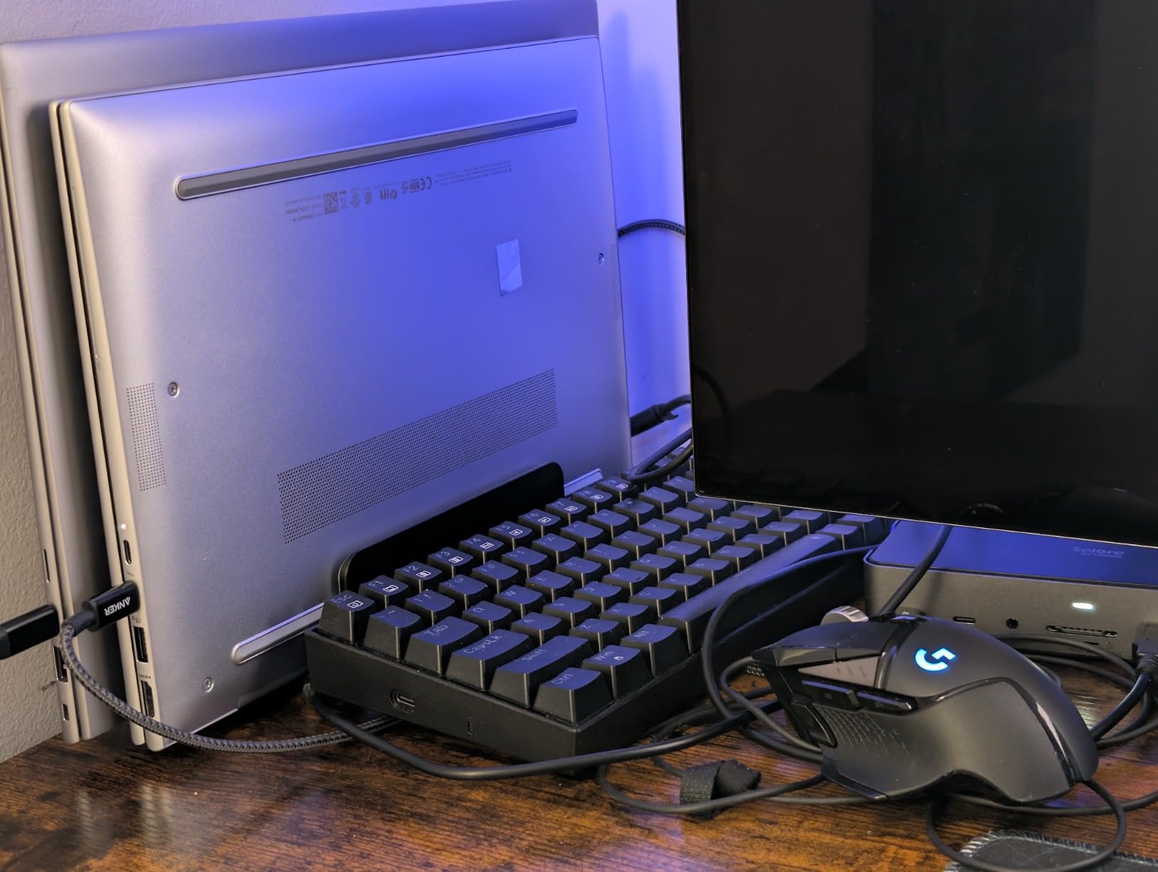 USB C Laptop Docking Station 3 Monitors, 150W DC Power for Dell/Lenovo/HP customer photo 1