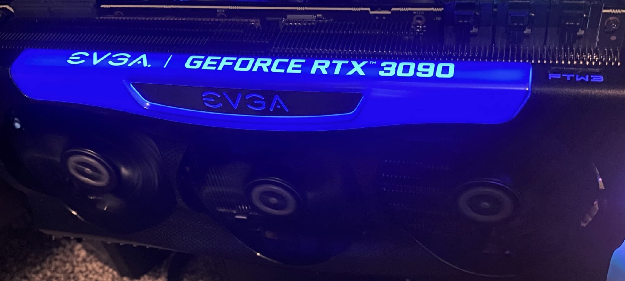 EVGA GeForce RTX 3090 FTW3 Ultra Gaming, 24GB GDDR6X, iCX3 Technology, ARGB LED, Metal Backplate, 24G-P5-3987-KR customer photo 1