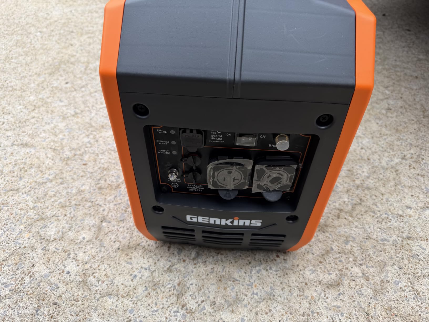 Genkins 2800W Portable Inverter Generator, Quiet Lightweight for Camping Home Backup customer photo 1