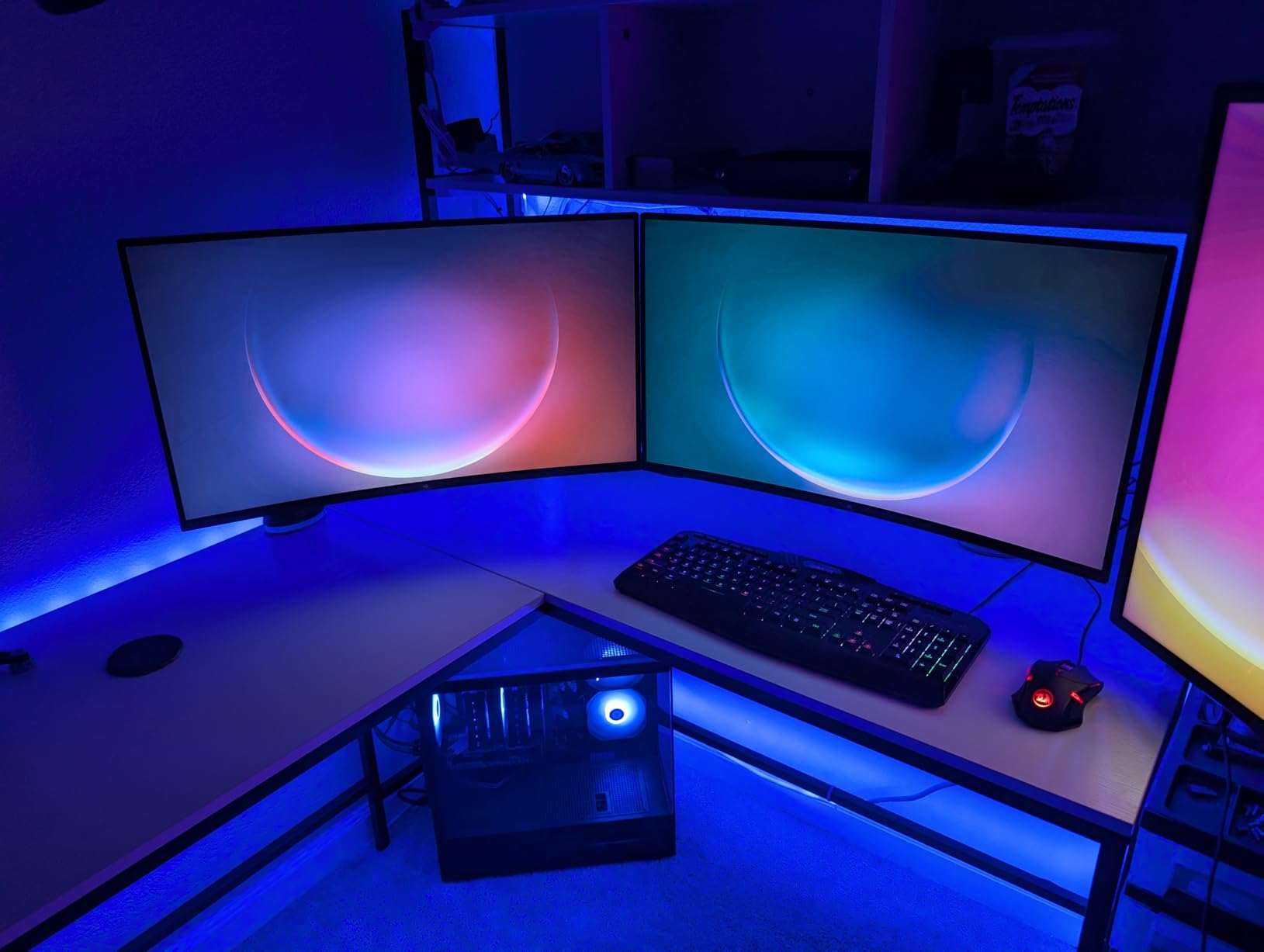 Z-Edge 27 inch Curved Gaming Monitor, 1080P, 180Hz/144Hz Computer Screen customer photo 1