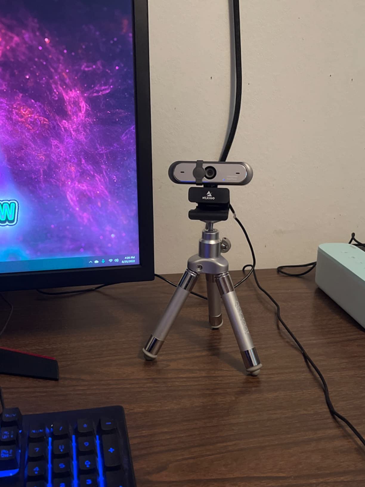 NexiGo N660P 1080P 60FPS Webcam with Software Control, Dual Microphone & Cover, Autofocus, HD USB Computer Web Camera, for OBS/Gaming/Zoom/Skype/FaceTime/Teams/Twitch customer photo 1