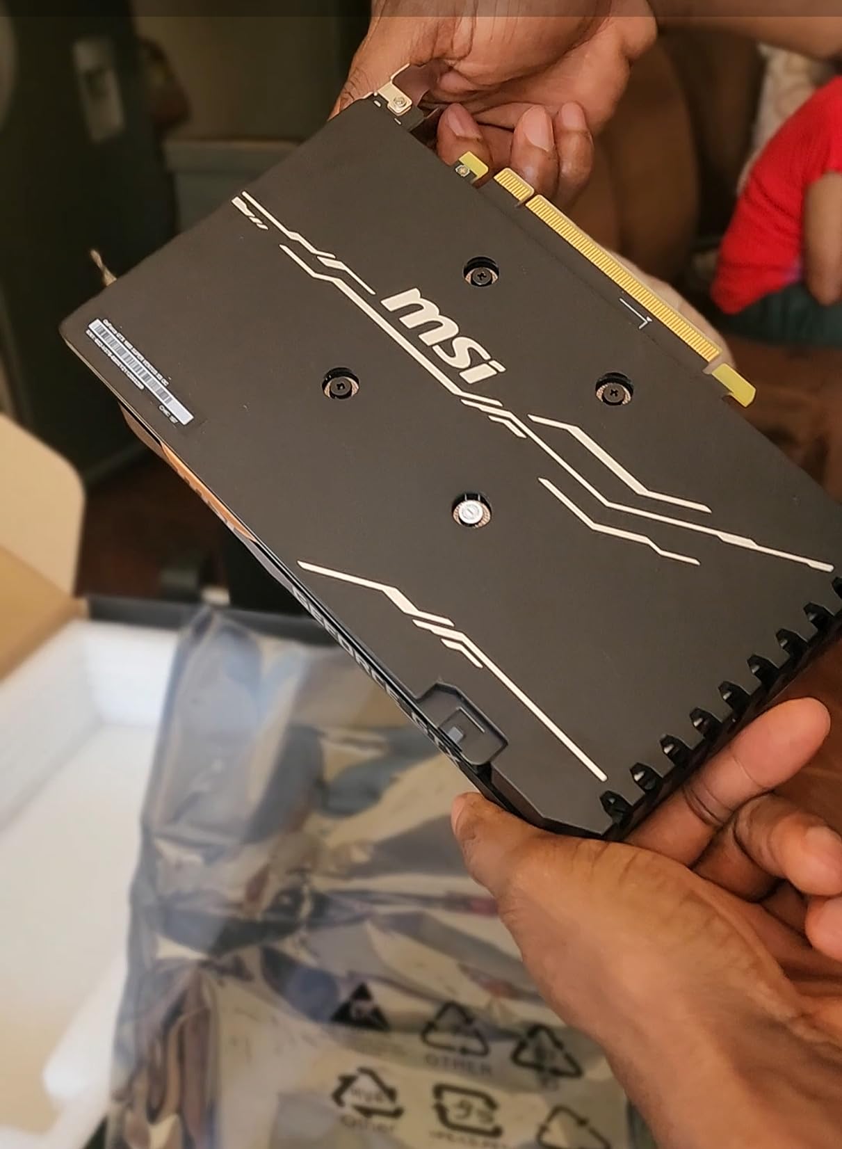 MSI Gaming GeForce GTX 1660 Super 192-bit HDMI/DP 6GB GDRR6 HDCP Support DirectX 12 Dual Fan VR Ready OC Graphics Card (GTX 1660 Super VENTUS XS OC) (Renewed) customer photo 1