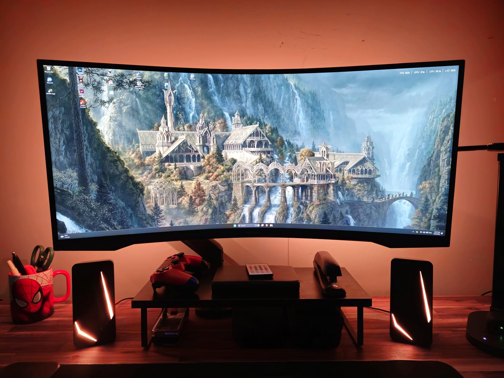 Samsung 34' Odyssey G5 Ultra-Wide Gaming Monitor with 1000R Curved Screen customer photo 1
