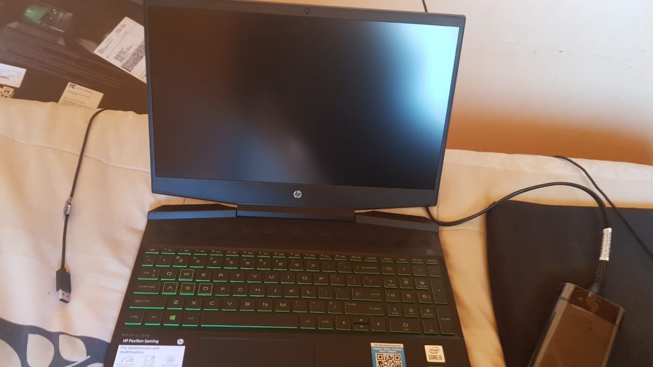 HP Pavilion Gaming Laptop 15-dk0096wm - Core i5-9300H - 8 GB RAM - 256 GB SSD - GTX 1650 4 GB Graphics Card - 15.6