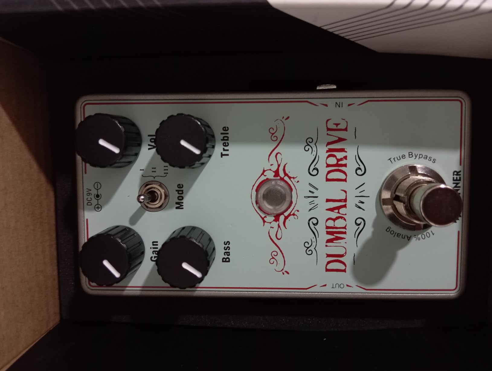 Donner Dumbal Drive Overdrive Pedal for Electric Guitar - Dumble Style With 2 Band EQ Boost Effect, Pure Analog True Bypass customer photo 1