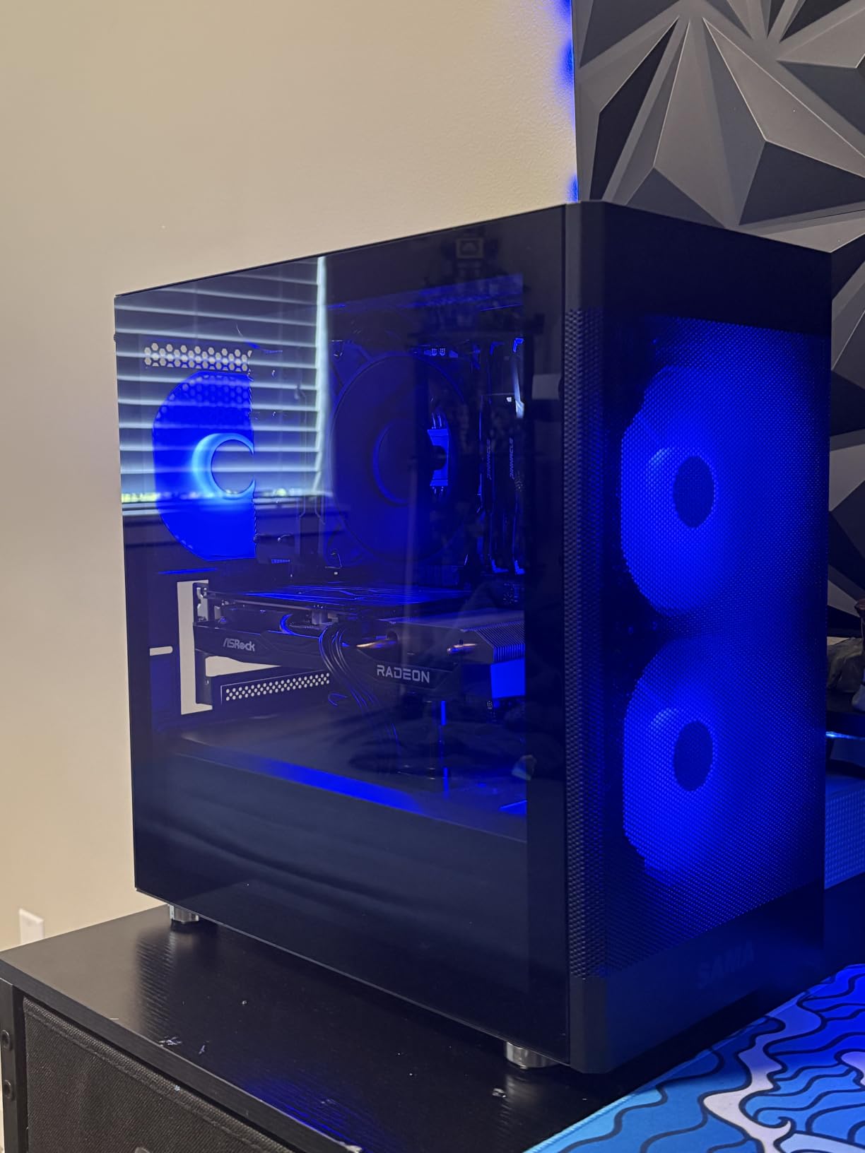 ID-COOLING XF-12025-ARGB-TRIO 120mm Case Fan, 3 Pack, Low Noise, ARGB customer photo 2