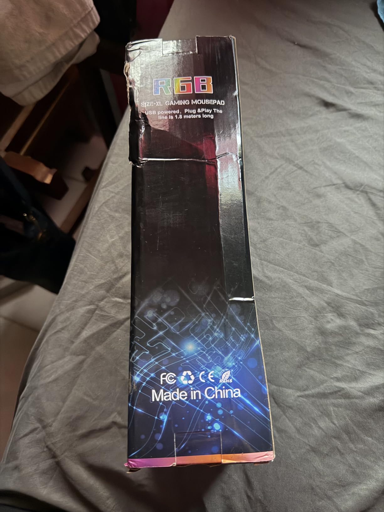 RGB Mousepad Led Mouse Pad, Large Mouse Pad,Led and Big Mouse mat customer photo 2